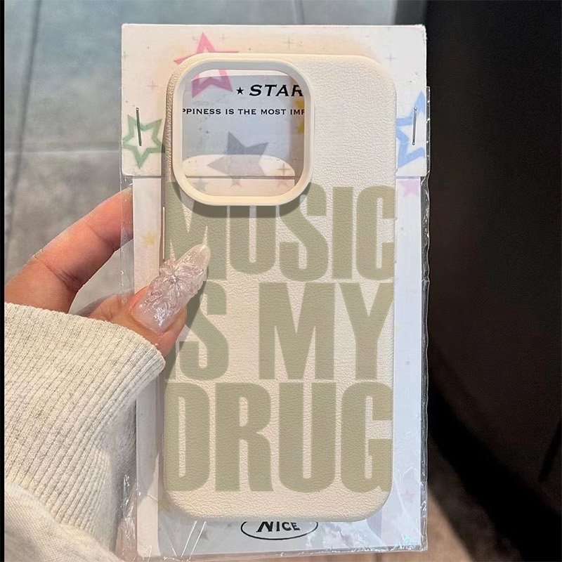 Samsung Galaxy A55 - Casing Ponsel Pola MUSIK ADALAH OBAT