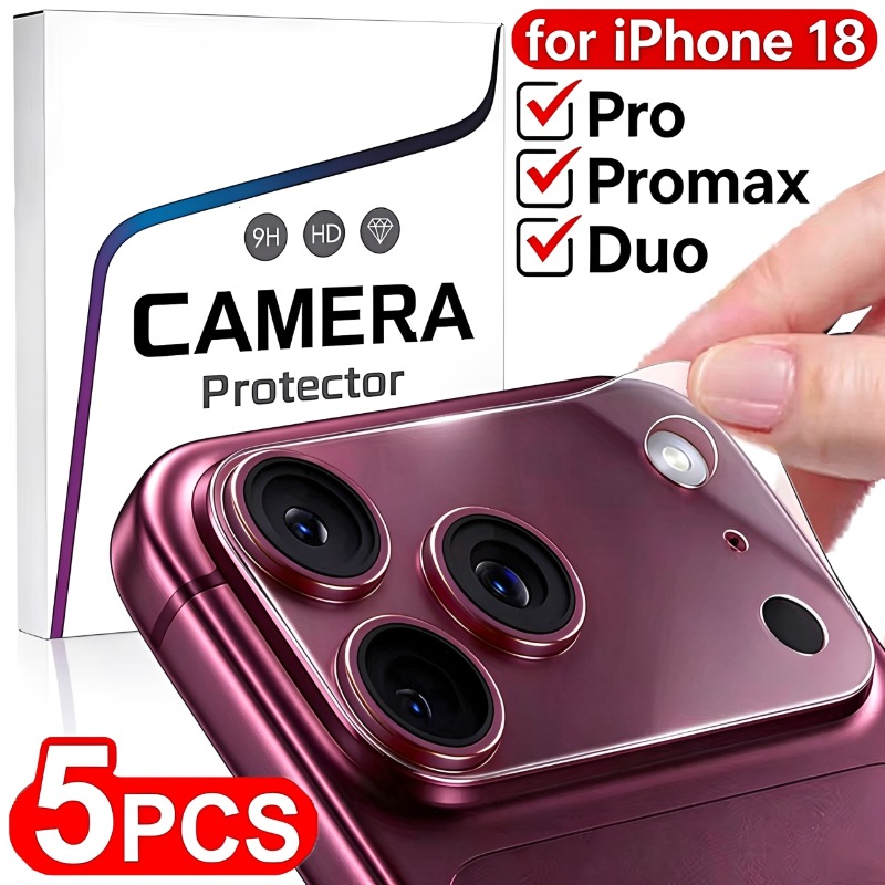 1-5 buah pelindung lensa kamer - Hydrogel Screen Protector ulasan dan harga