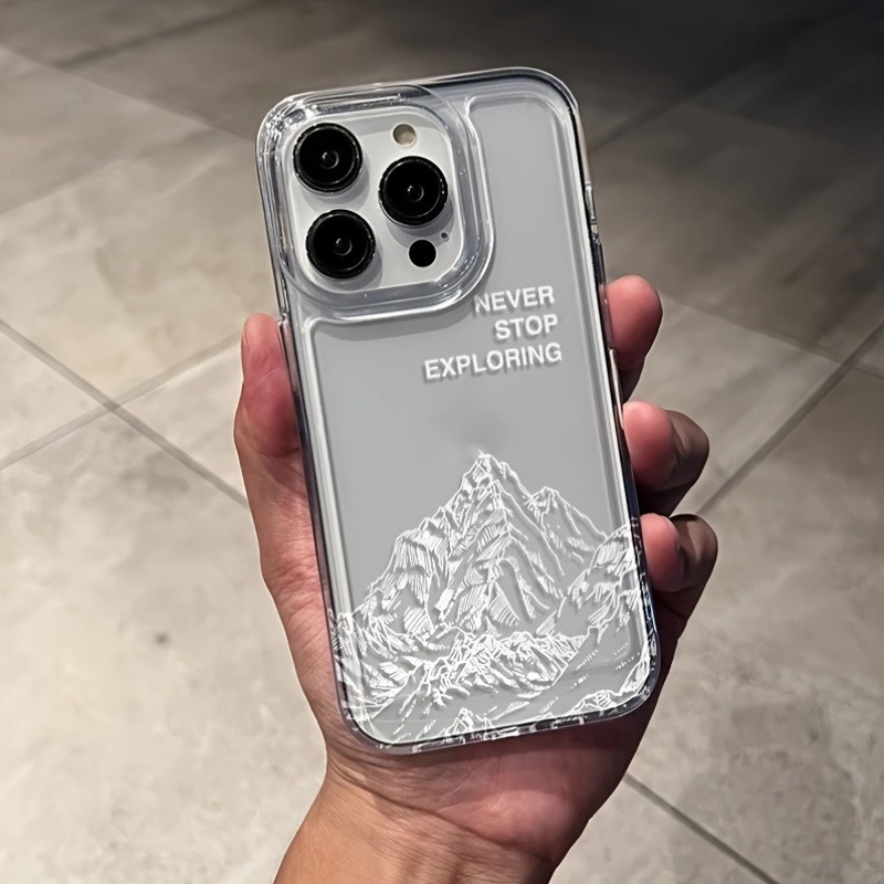 Casing HP Seni Garis Gunung Ne - Apple Iphone 15 Pro Max ulasan dan harga