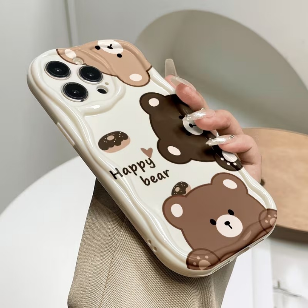 Casing HP Motif Beruang Lucu H - Apple Iphone 15 Pro Max ulasan dan harga